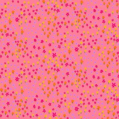 pink background with confetti