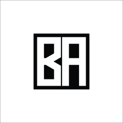 Modern Letter Combination Logo - Minimalistic Design