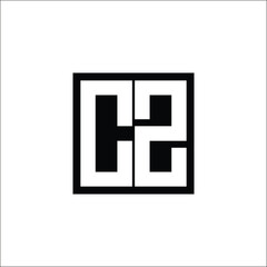 Modern Letter Combination Logo - Minimalistic Design