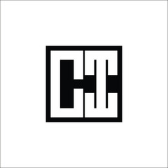 Modern Letter Combination Logo - Minimalistic Design