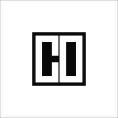 Modern Letter Combination Logo - Minimalistic Design