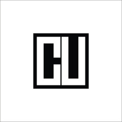 Modern Letter Combination Logo - Minimalistic Design