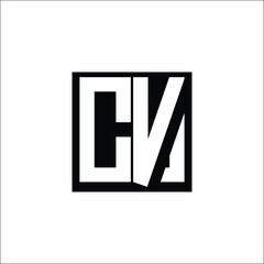 Modern Letter Combination Logo - Minimalistic Design