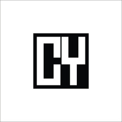 Modern Letter Combination Logo - Minimalistic Design