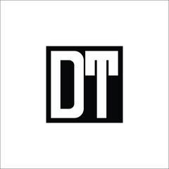 Modern Letter Combination Logo - Minimalistic Design