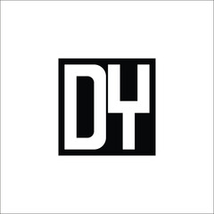 Modern Letter Combination Logo - Minimalistic Design