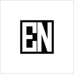 Modern Letter Combination Logo - Minimalistic Design