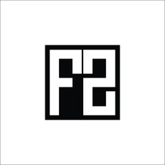 Modern Letter Combination Logo - Minimalistic Design