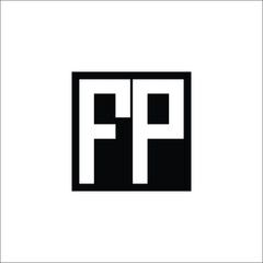 Modern Letter Combination Logo - Minimalistic Design