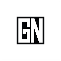 Modern Letter Combination Logo - Minimalistic Design