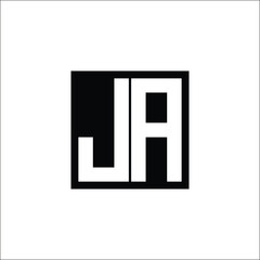 Modern Letter Combination Logo - Minimalistic Design