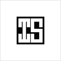 Modern Letter Combination Logo - Minimalistic Design