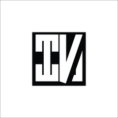 Modern Letter Combination Logo - Minimalistic Design