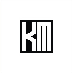 Modern Letter Combination Logo - Minimalistic Design