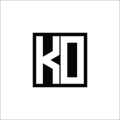 Modern Letter Combination Logo - Minimalistic Design