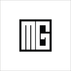 Modern Letter Combination Logo - Minimalistic Design