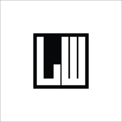 Modern Letter Combination Logo - Minimalistic Design