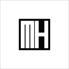 Modern Letter Combination Logo - Minimalistic Design