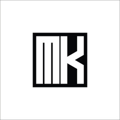 Modern Letter Combination Logo - Minimalistic Design