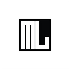 Modern Letter Combination Logo - Minimalistic Design