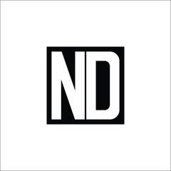 Modern Letter Combination Logo - Minimalistic Design