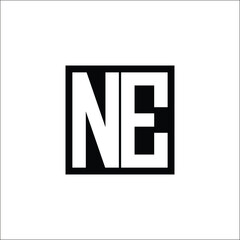 Modern Letter Combination Logo - Minimalistic Design