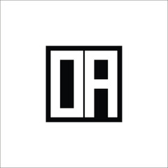 Modern Letter Combination Logo - Minimalistic Design