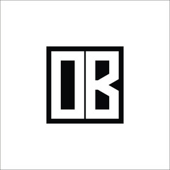 Modern Letter Combination Logo - Minimalistic Design