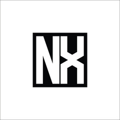 Modern Letter Combination Logo - Minimalistic Design