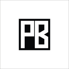 Modern Letter Combination Logo - Minimalistic Design