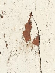 Distressed Surface with Crack and Peeling Paint Creates a Texture Canvas