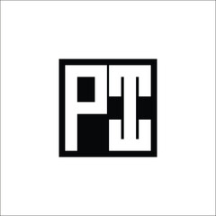 Modern Letter Combination Logo - Minimalistic Design