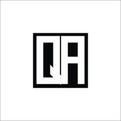 Modern Letter Combination Logo - Minimalistic Design