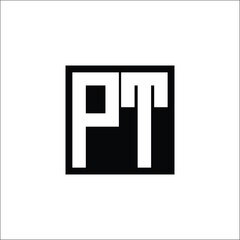 Modern Letter Combination Logo - Minimalistic Design