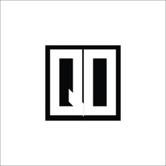 Modern Letter Combination Logo - Minimalistic Design