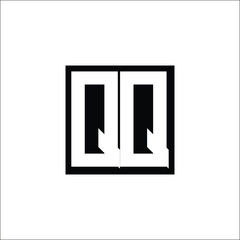 Modern Letter Combination Logo - Minimalistic Design