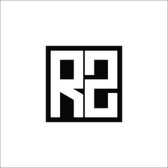 Modern Letter Combination Logo - Minimalistic Design