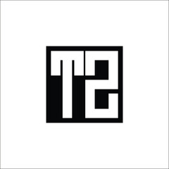 Modern Letter Combination Logo - Minimalistic Design