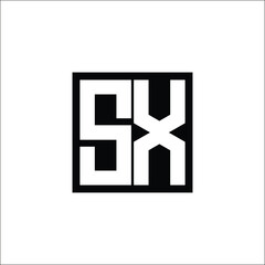 Modern Letter Combination Logo - Minimalistic Design