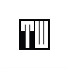 Modern Letter Combination Logo - Minimalistic Design