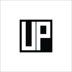 Modern Letter Combination Logo - Minimalistic Design