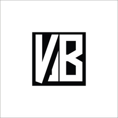 Modern Letter Combination Logo - Minimalistic Design