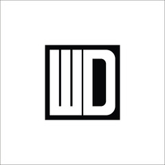 Modern Letter Combination Logo - Minimalistic Design