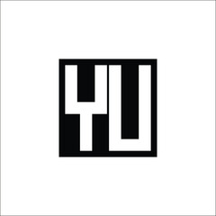 Modern Letter Combination Logo - Minimalistic Design