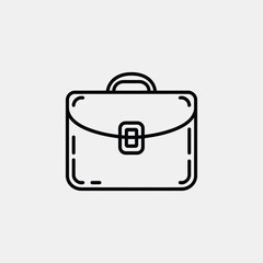  Briefcase vector icon
