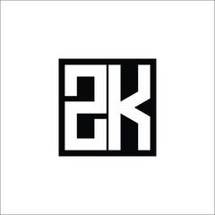 Modern Letter Combination Logo - Minimalistic Design