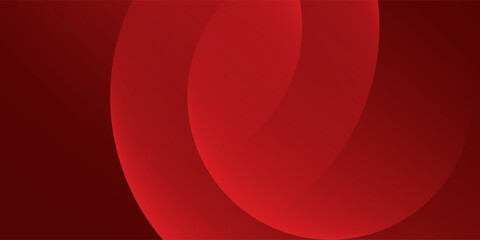 Red abstract background. Dynamic shapes composition concept. Eps10 vector