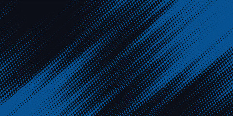 Dots halftone white and blue color pattern gradient grunge texture background. Dots pop art comics sport style vector illustration.