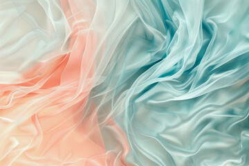 Soft Pastel Wavy Background for Modern Design