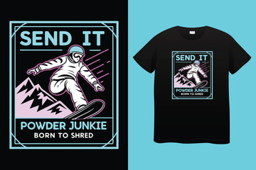 Hockey team print on t-shirt for winter sport